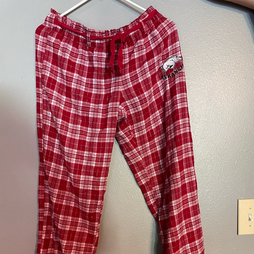 Arkansas Razorback Plaid PJ Pants